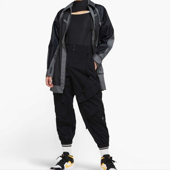 NWT Jordan Utility Convertible Jacket Black Gray Medium - Picture 15 of 15